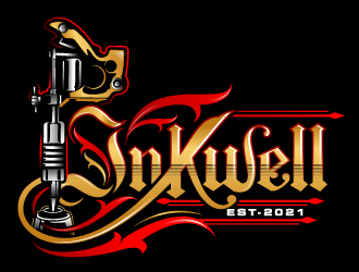 Inkwell logo design by Suvendu