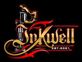 Inkwell logo design by Suvendu