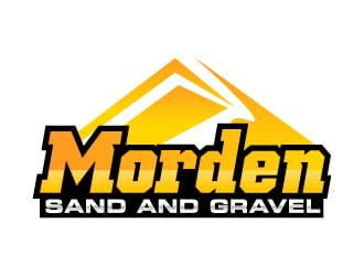 Morden Sand and Gravel  logo design by gateout