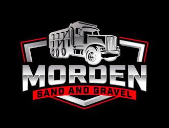 Morden Sand and Gravel  logo design by jaize