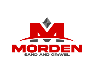 Morden Sand and Gravel  logo design by ekitessar