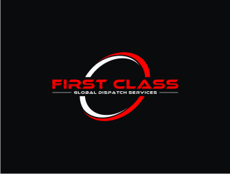 First Class Global Dispatch Services  logo design by narnia