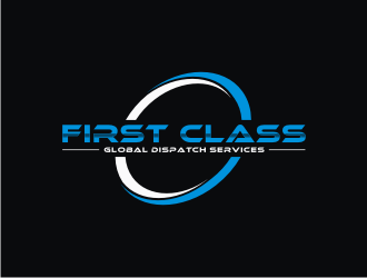 First Class Global Dispatch Services  logo design by narnia