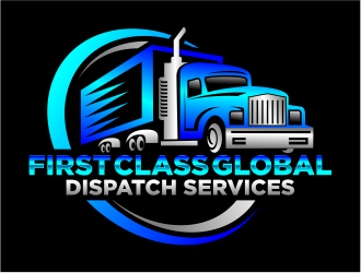 First Class Global Dispatch Services  logo design by cintoko