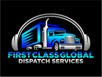 First Class Global Dispatch Services  logo design by cintoko