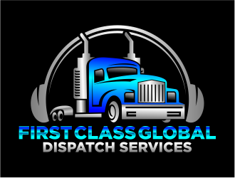 First Class Global Dispatch Services  logo design by cintoko