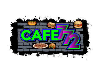 Cafe 772 logo design by nona