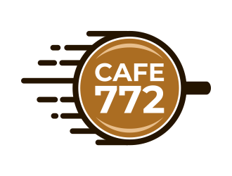 Cafe 772 logo design by mutafailan