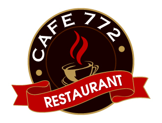 Cafe 772 logo design by KDesigns