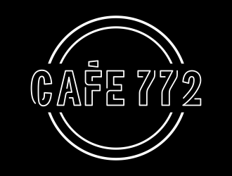 Cafe 772 logo design by graphicstar