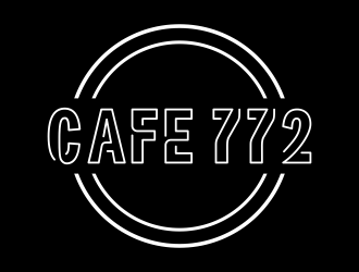 Cafe 772 logo design by graphicstar