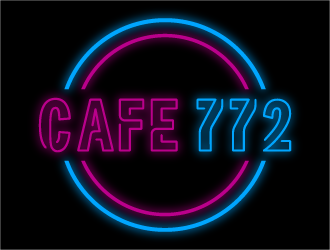 Cafe 772 logo design by graphicstar