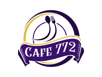 Cafe 772 logo design by Dhieko