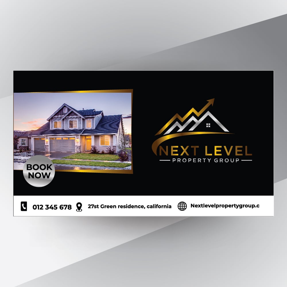 Next Level Property Group logo design by Boooool