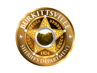 Burkittsville Sheriffs Department logo design by MarkindDesign