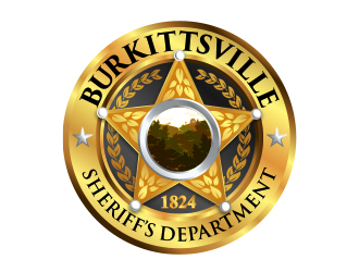 Burkittsville Sheriffs Department logo design by MarkindDesign