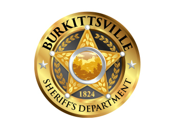 Burkittsville Sheriffs Department logo design by MarkindDesign