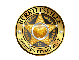 Burkittsville Sheriffs Department logo design by MarkindDesign