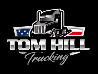 TOM HILL TRUCKING  LLC logo design by kunejo