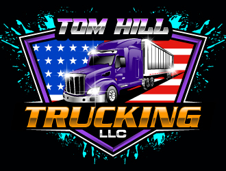 TOM HILL TRUCKING  LLC logo design by Suvendu