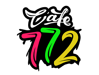 Cafe 772 logo design by neonlamp