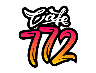 Cafe 772 logo design by neonlamp