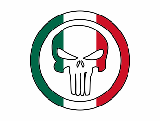 Mexican Punisher logo design by Franky.