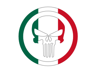 Mexican Punisher logo design by GemahRipah