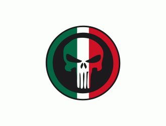 Mexican Punisher logo design by SelaArt