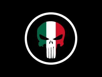 Mexican Punisher logo design by pambudi