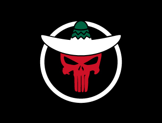 Mexican Punisher logo design by pambudi