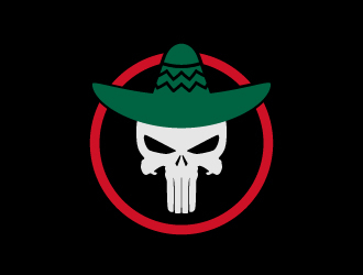 Mexican Punisher logo design by pambudi