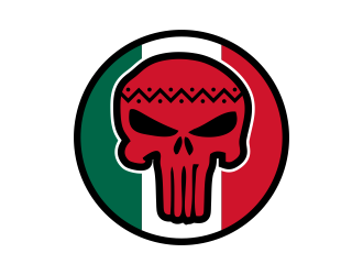 Mexican Punisher logo design by ingepro