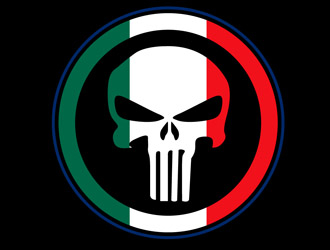 Mexican Punisher logo design by DreamLogoDesign