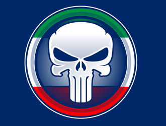 Mexican Punisher logo design by DreamLogoDesign