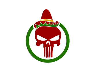 Mexican Punisher logo design by Rizqy