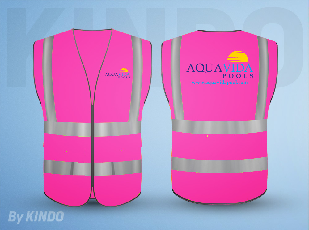 AquaVida Pools logo design by Kindo