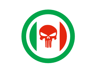 Mexican Punisher logo design by puthreeone