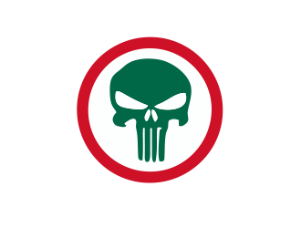 Mexican Punisher logo design by kimora