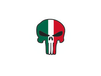 Mexican Punisher logo design by kimora