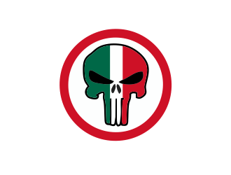 Mexican Punisher logo design by kimora