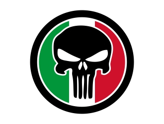 Mexican Punisher logo design by dibyo