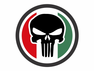 Mexican Punisher logo design by Mardhi