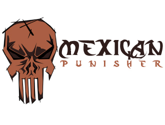 Mexican Punisher logo design by ElonStark