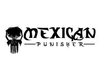 Mexican Punisher logo design by ElonStark