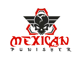 Mexican Punisher logo design by ElonStark