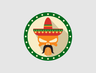 Mexican Punisher logo design by fastsev