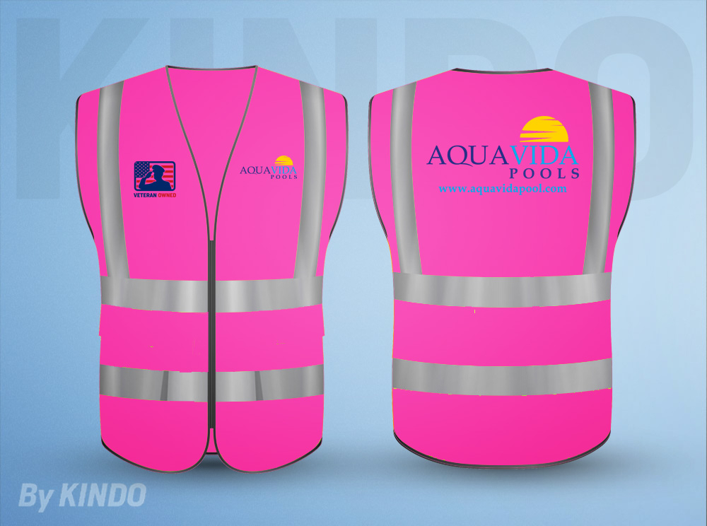 AquaVida Pools logo design by Kindo