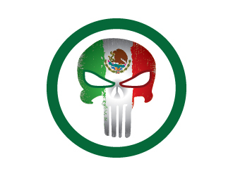 Mexican Punisher logo design by il-in