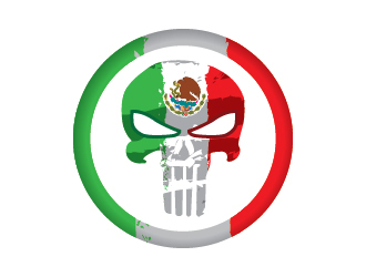 Mexican Punisher logo design by il-in